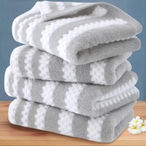 4PC 16"x27" Bathroom Hand Towels - 100% Cotton