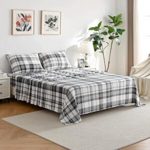 4-Piece Queen Plush Velvet Fleece Bed Sheet Set