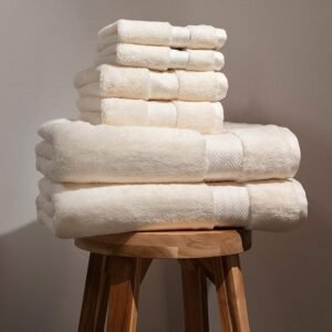 100% Organic Cotton Bath Towel Set of 6